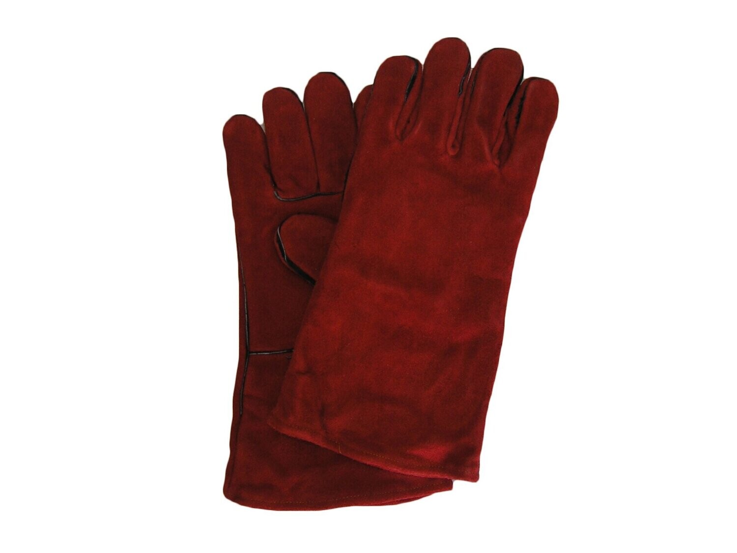 Russet Color Leather Welders Gloves , Sold By The Dozen