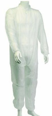TYVEK  DISPOSABLE COVERALLS, NO ELASTICS  ON WRISTS AND ANKLES, FRONT ZIPPER,  Sold By The Case
