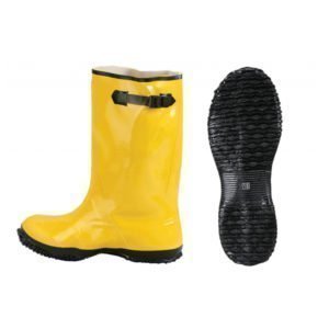 Over the Shoe 17" Rubber Rain Boot, Sold By The Pair