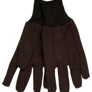 10 Oz Brown Jersey Work Glove, 95% Cotton, 5% Poly, Sold By The Dozen