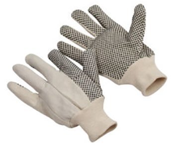 One Side Dotted Knit Work Glove, Sold By The Dozen
