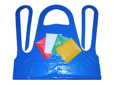 1 Mil Polyethylene Disposable Aprons , Case Of 1000 Pieces