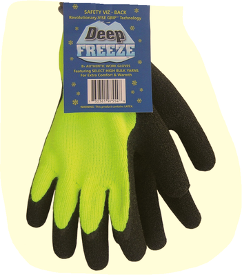 "Deep Freeze" Winter Lined Palm Coated Knit Glove, Case Of 6 Dozen