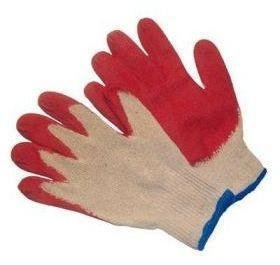 Economy Red Latex Lightly Coated Knit Glove, Case Of 300 Pairs, Sold By The Case