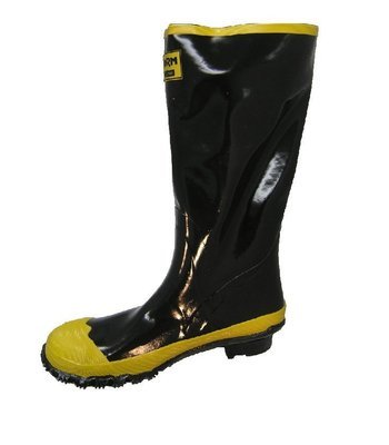 Over the Sock, 16" Steel Toe Rubber Rain Boot, Sold By The Pair