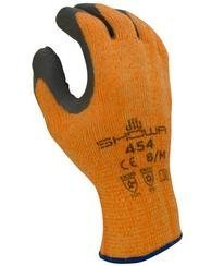 SPECIAL  DEAL OF THE MONTH , Atlas  Gray Rubber Palm Coated  Glove,   Orange Insulated Liner, Case Of 12 Dozen