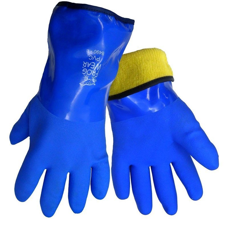 Atlas Triple Dipped, 12 Inch  Winter Lined PVC Glove, Sold By 10 Pack