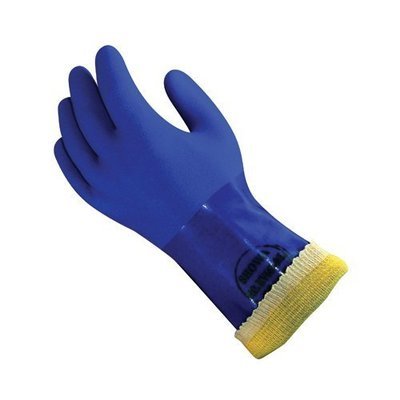Atlas Triple Dipped, 12 Inch Fully Coated PVC Glove, Kevlar Liner, Sold By The Dozen
