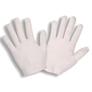 Medium Weight 100% Cotton Inspection Glove, Sold By The Dozen