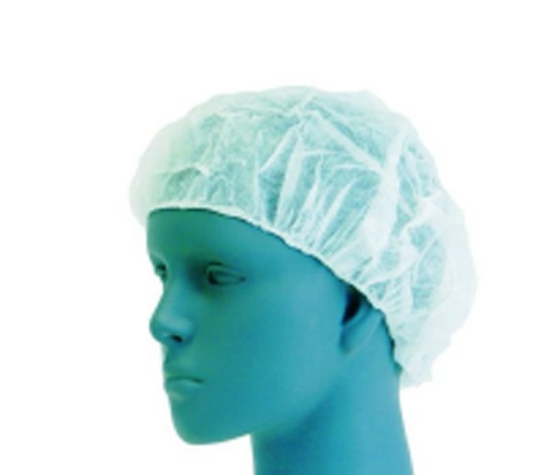 Polypropylene Disposable Bouffants, Case Of 1000 Pieces Polypropylene Disposable Bouffants, Case Of 1000 Pieces