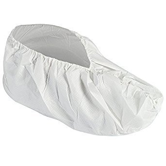 Polyethylene Disposable White Shoe Covers , Case Of 300 Pieces,SIZE XL ONLY