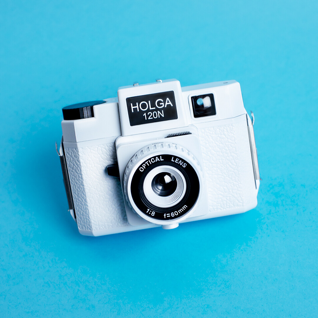 HOLGA 120N White Camera