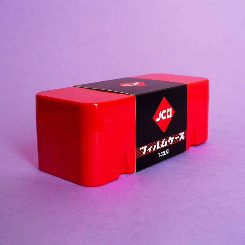 JCH 35mm Film Hard Case RED [Holds 10 Rolls]