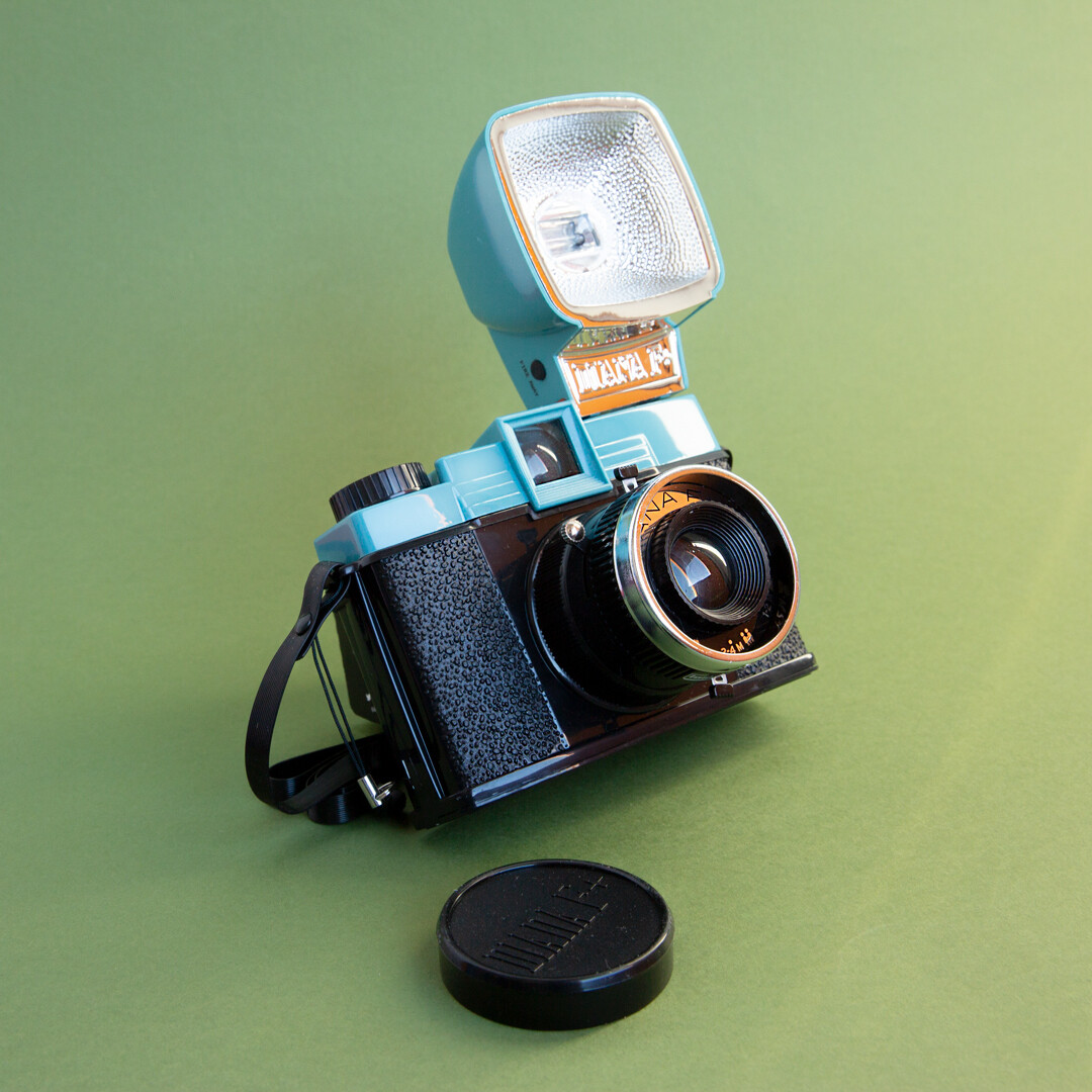 Lomography Diana F+ Film Camera and Flash