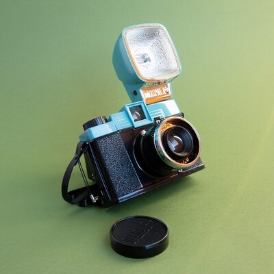 Lomography Diana F+ Film Camera and Flash