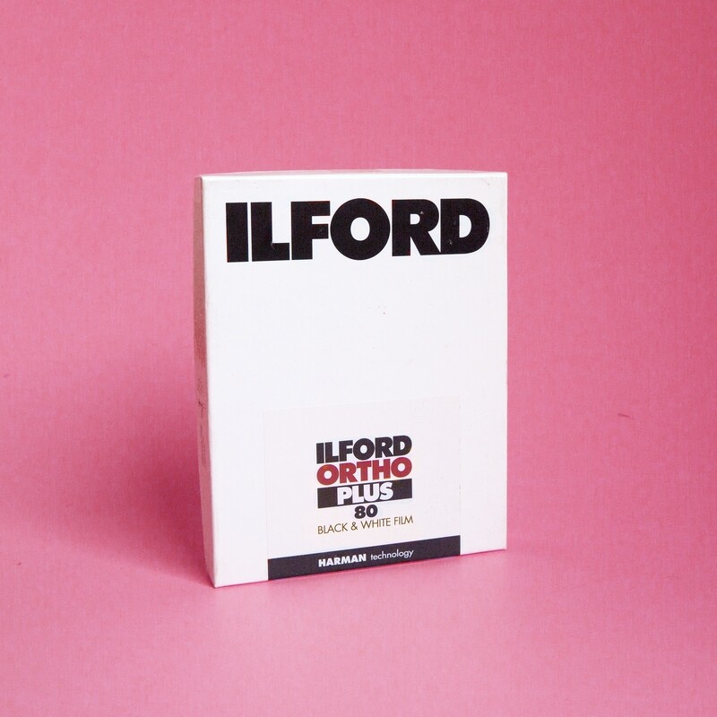 Ilford Ortho Plus 80 4x5 [25 Sheets]