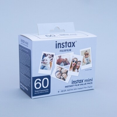 Instax Mini Value Pack [60 Exposures]