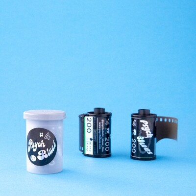 Psychedelic Blues #4 200 35mm [36 EXP]