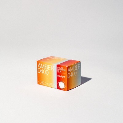 Amber D400 400 ISO Color Negative Movie Film 35mm  [27 EXP]