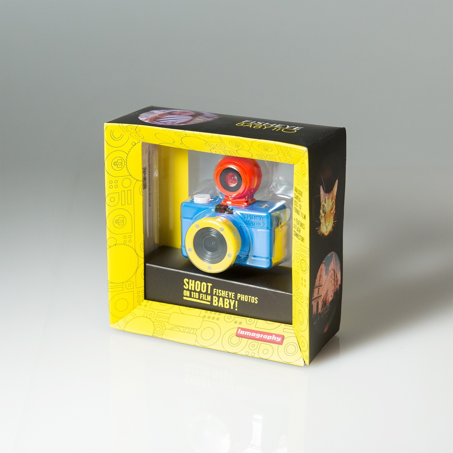 Lomography Fisheye Baby Bauhaus - 110 Fisheye Camera