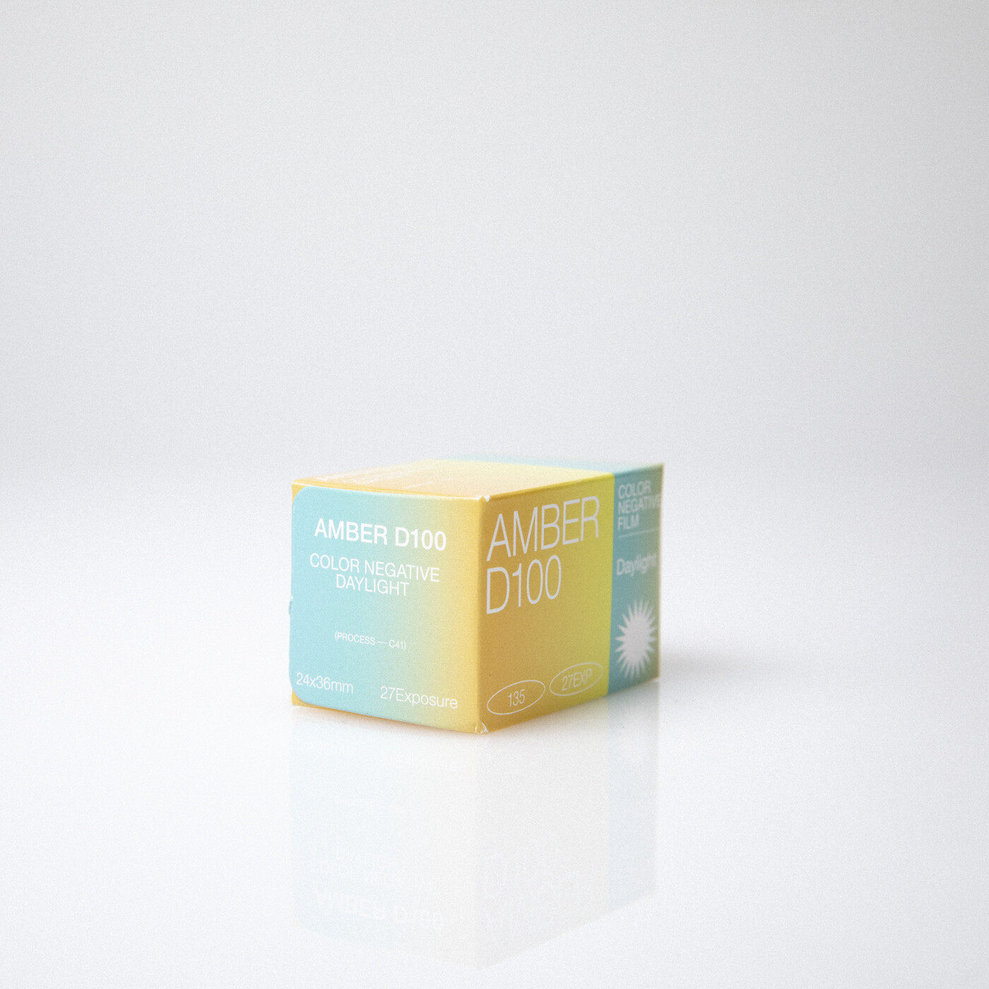Amber D100 100 ISO Color Negative Movie Film 35mm x [27exp]