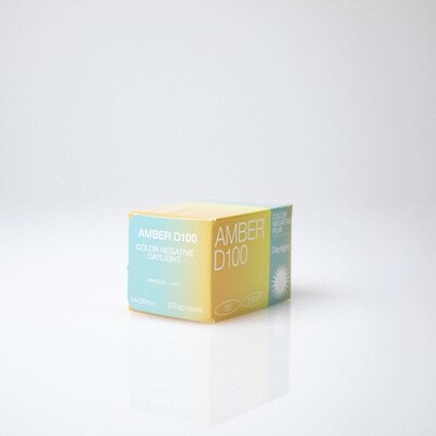 Amber D100 100 ISO Color Negative Movie Film 35mm x [27exp]