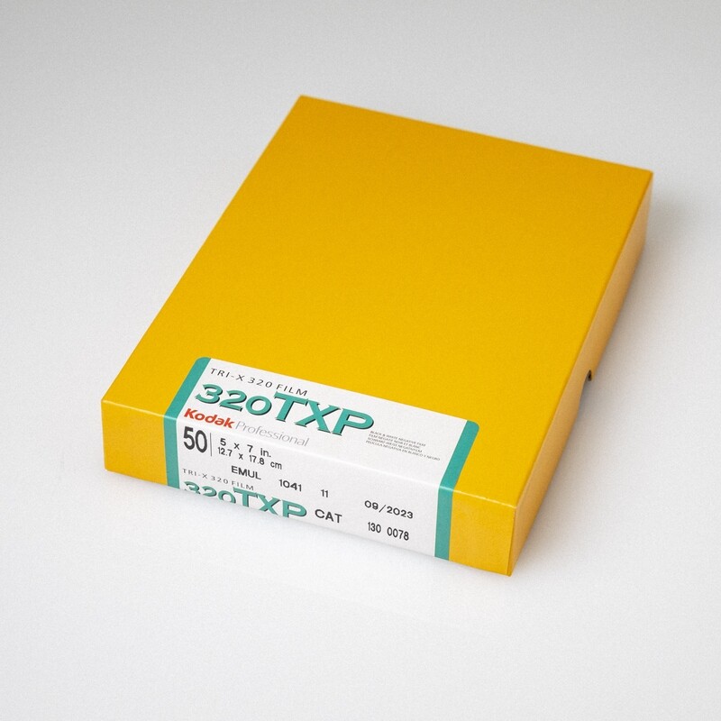 EXPIRED - Kodak TRI-X 320 5x7 [50 Sheets]