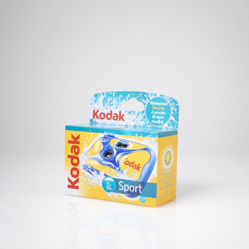 Kodak Sport Waterproof 35mm Single Use Camera [27 EXP]