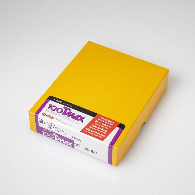 Kodak TMAX 100 4x5 [50 sheets]