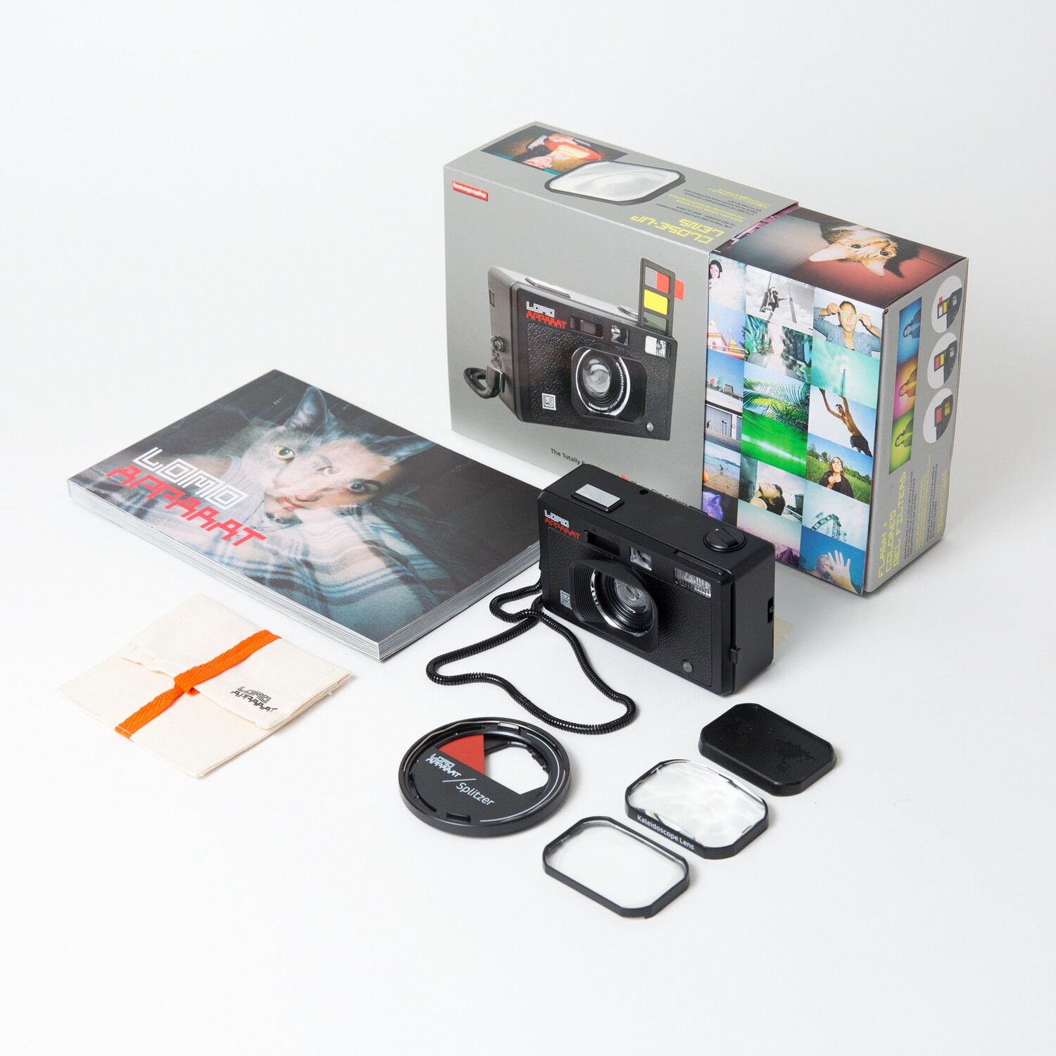 LomoApparat - 21mm Wide-angle Camera, Colors: Black