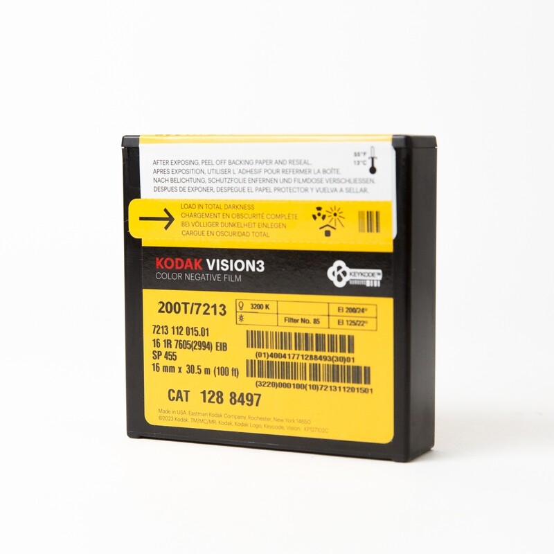 16mm Kodak Vision3 200T Color Negative (100&#39;)