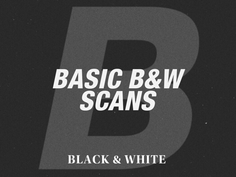 Basic B&W Scans