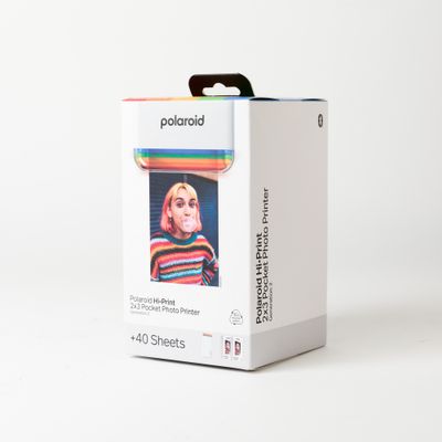 Polaroid Hi-Print 2x3 Pocket Photo Printer Generation 2 EVERYTHING BOX - Black, White