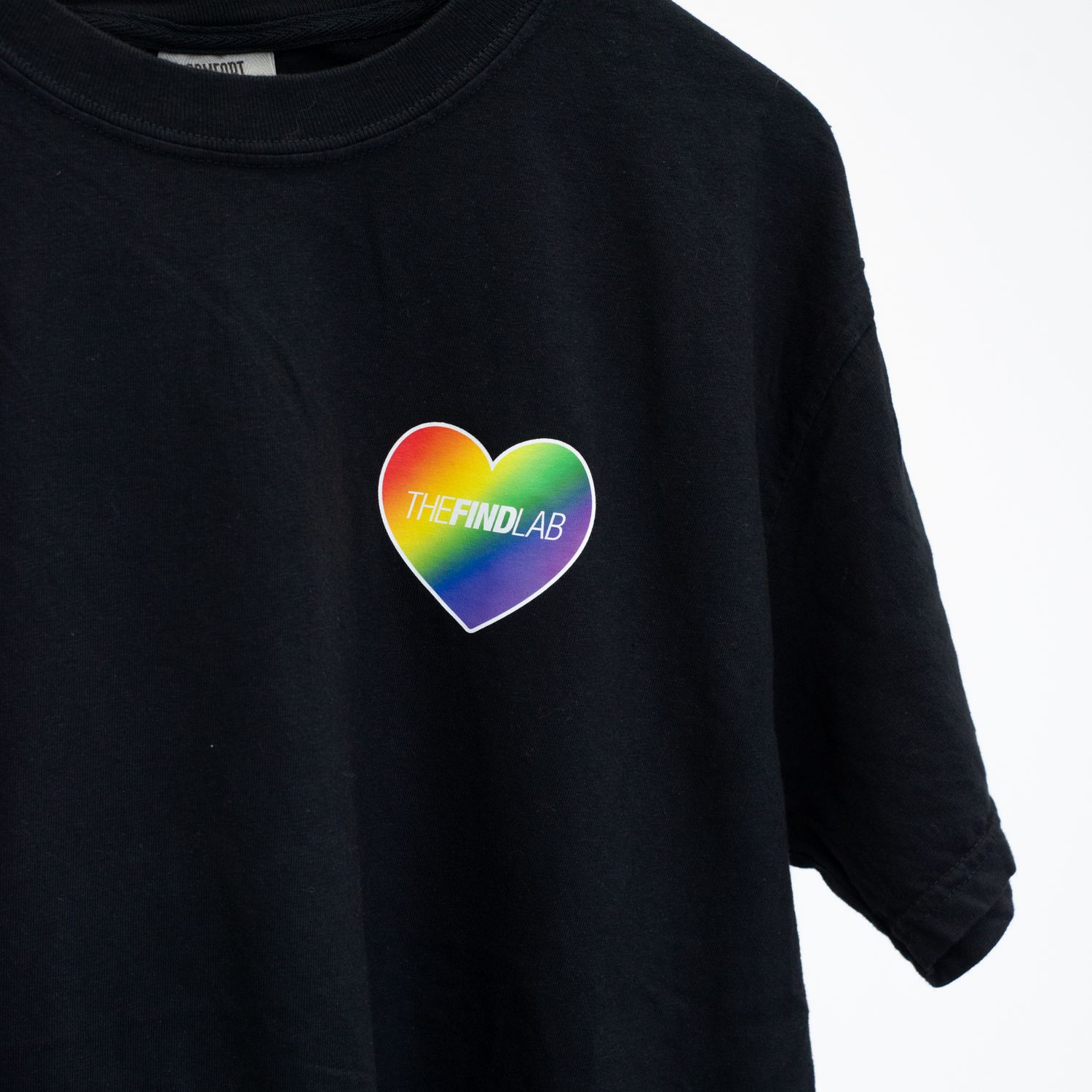 theFINDlab Rainbow Heart T-Shirt