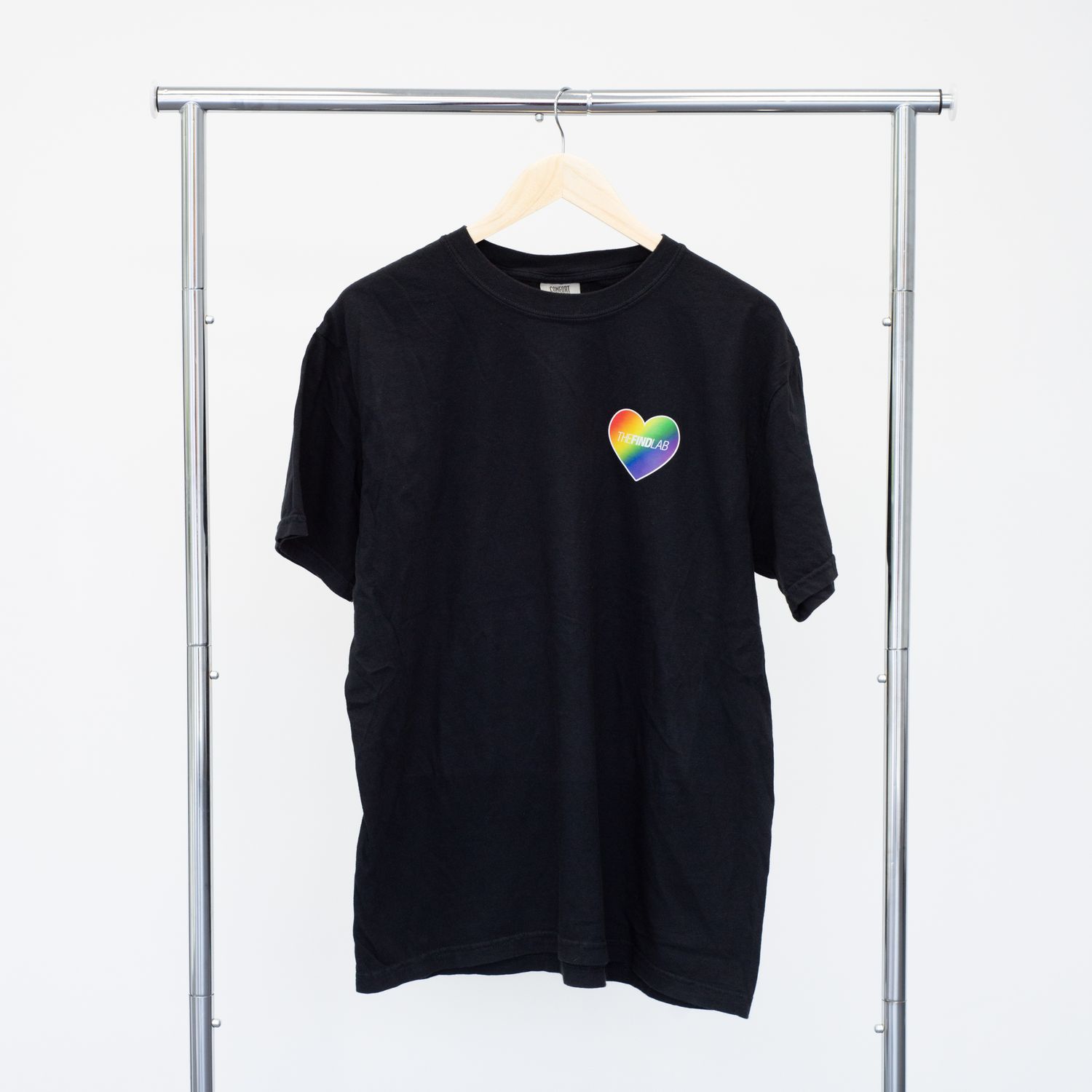 theFINDlab Rainbow Heart T-Shirt