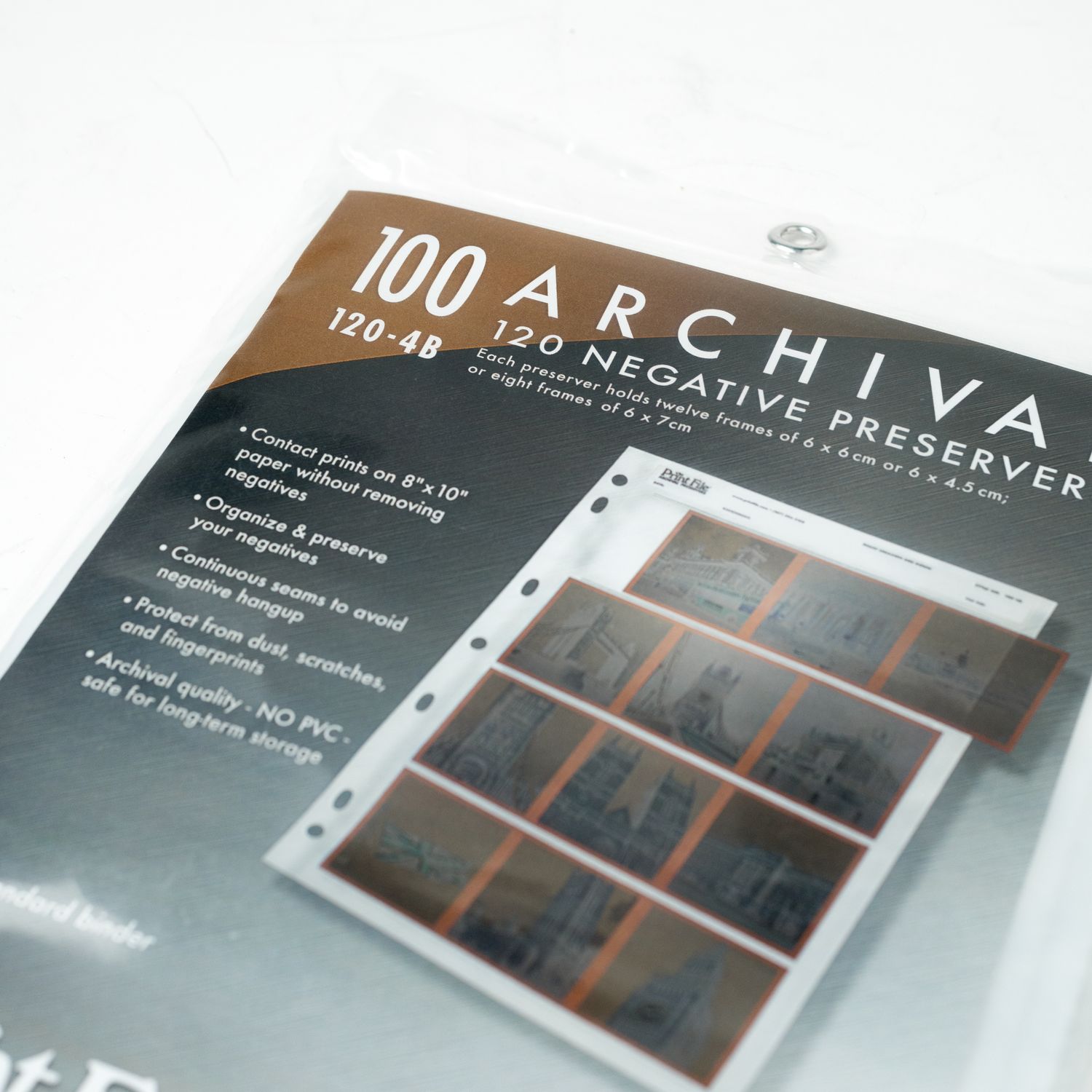 Print File Archival 120 Negative Preserver (100 pack) 4B