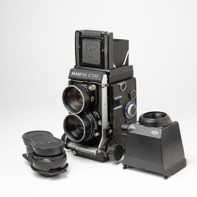 Mamiya 330 w/ 80 &amp; 60mm Blue Dot Lenses!