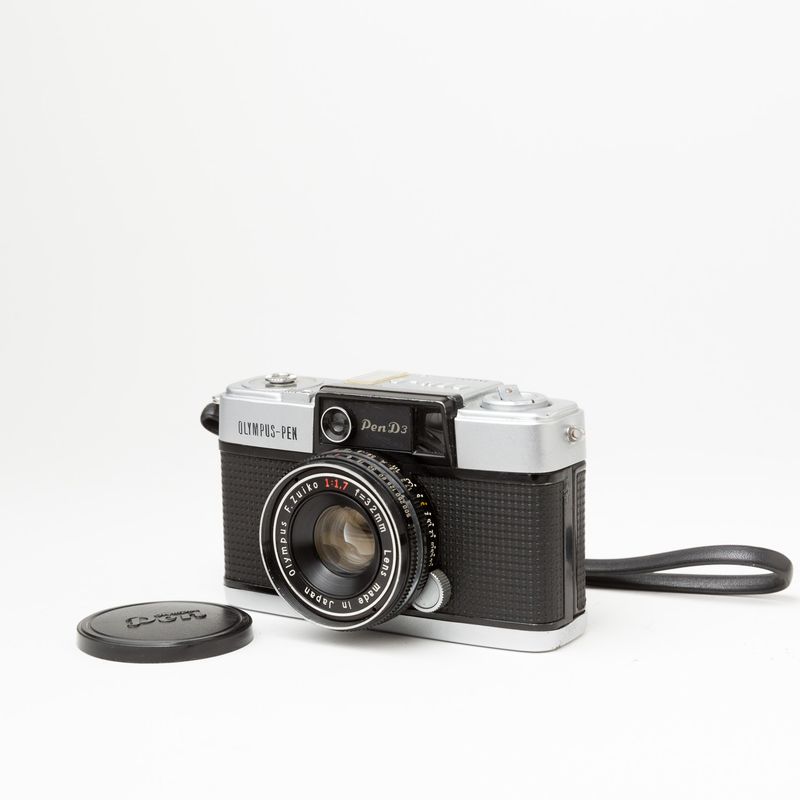 Read [Near Mint-] Olympus Pen D3 Half Frame Camera 32mm f