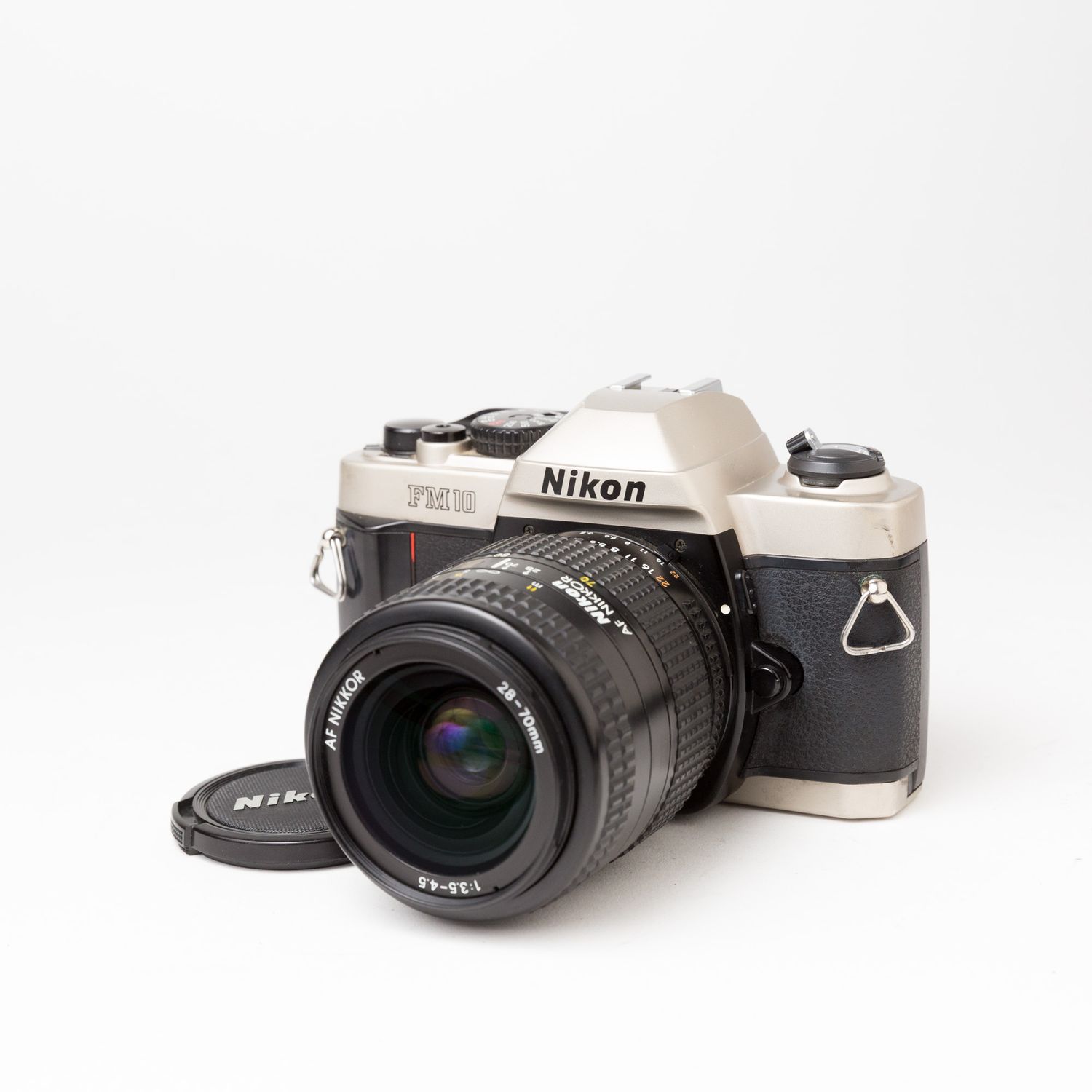 Nikon FM10 with 28-70mm lens!