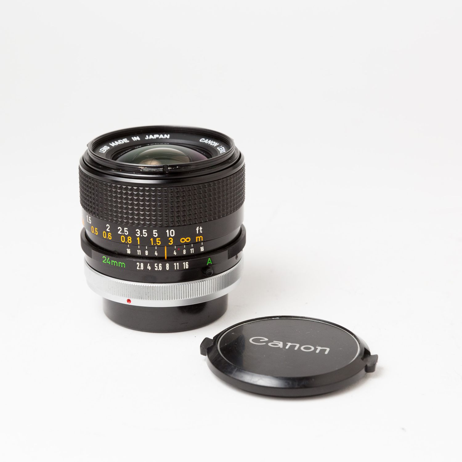 Canon FD 24mm f2.8 S.S.C. lens