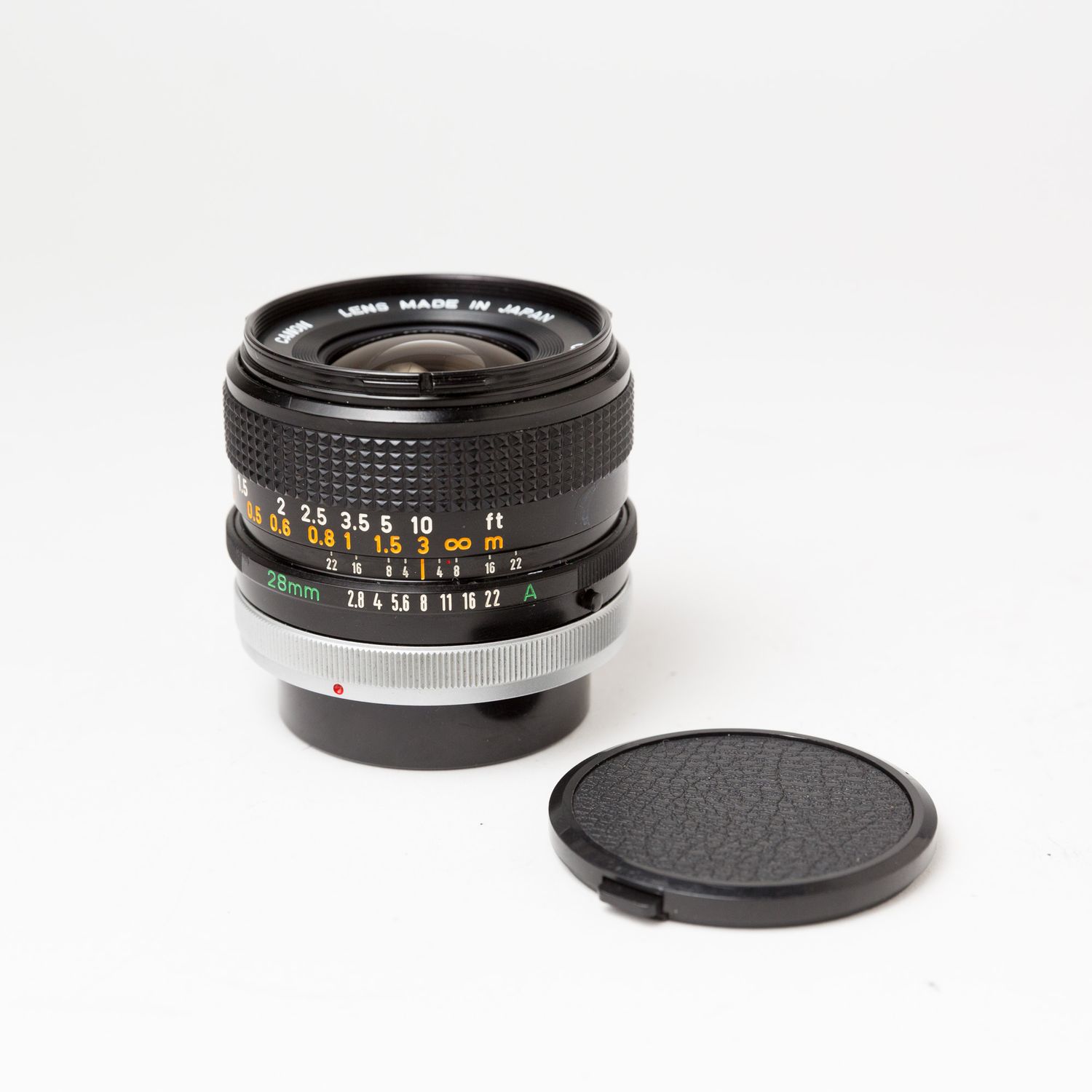 Canon FD 28mm f2.8 Lens