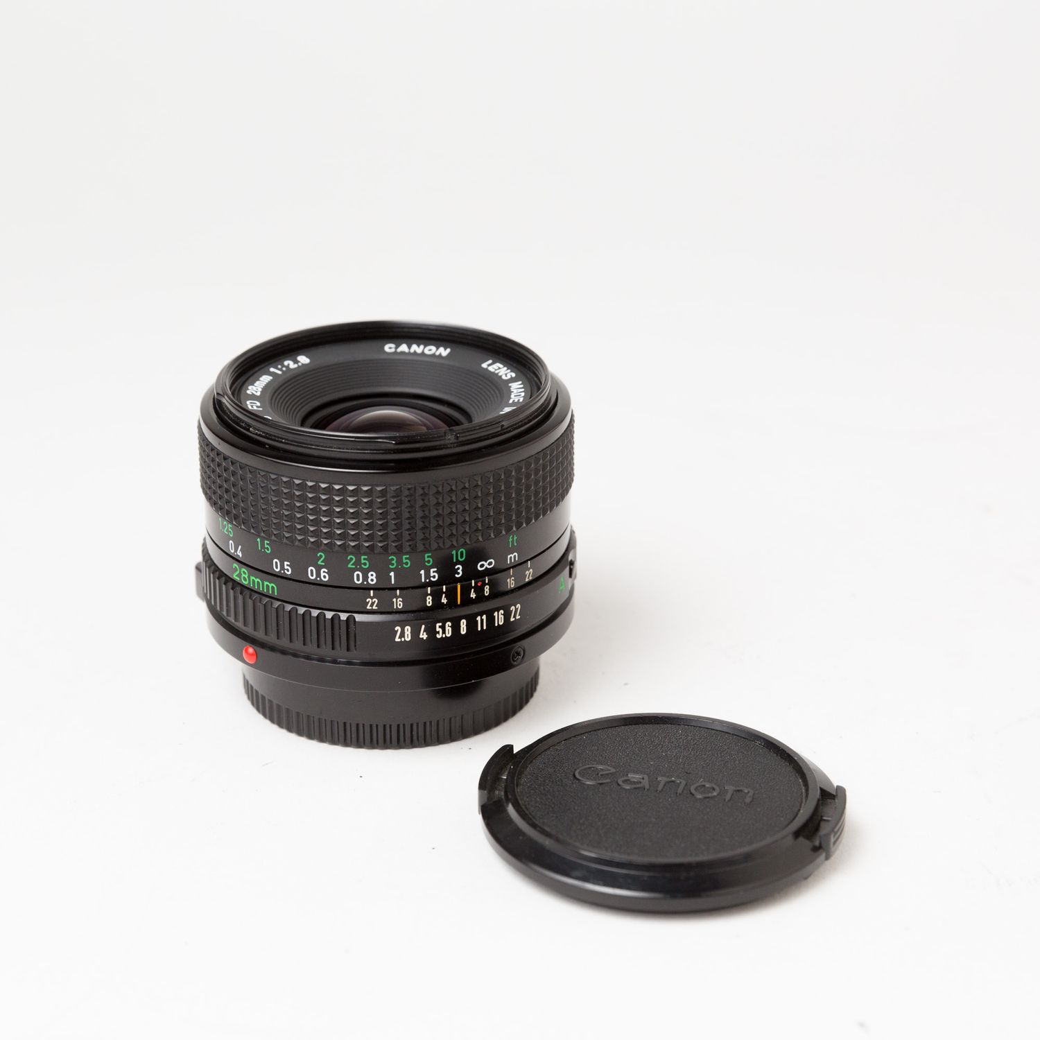 Canon FD 28mm f2.8 Lens