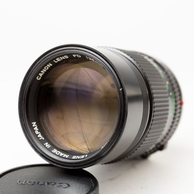【極美品】動作◎ Canon New FD 135mm f2.8 498 Canon FD 135mm f2.8 Lens
