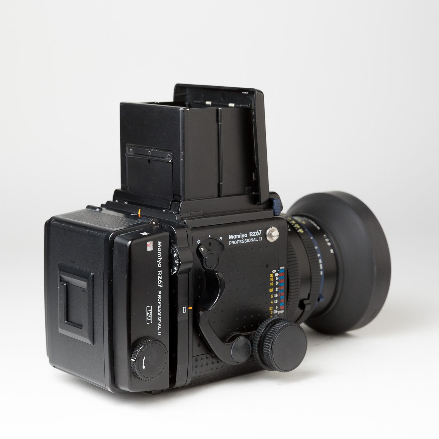 Mamiya RZ67 PROII 67 kit w/ 105mm, 65mm, Left-Hand Grip & Zinstax