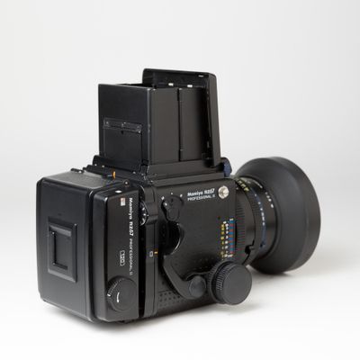 Mamiya RZ67 PROII 67 kit w/ 105mm, 65mm, Left-Hand Grip & Zinstax