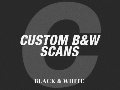 Black &amp; White Scans