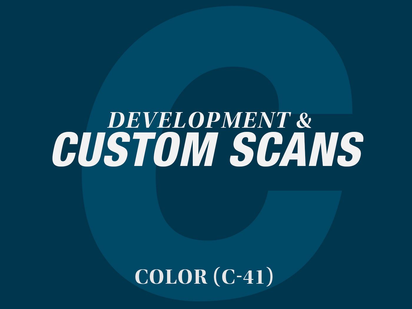 Custom Scans