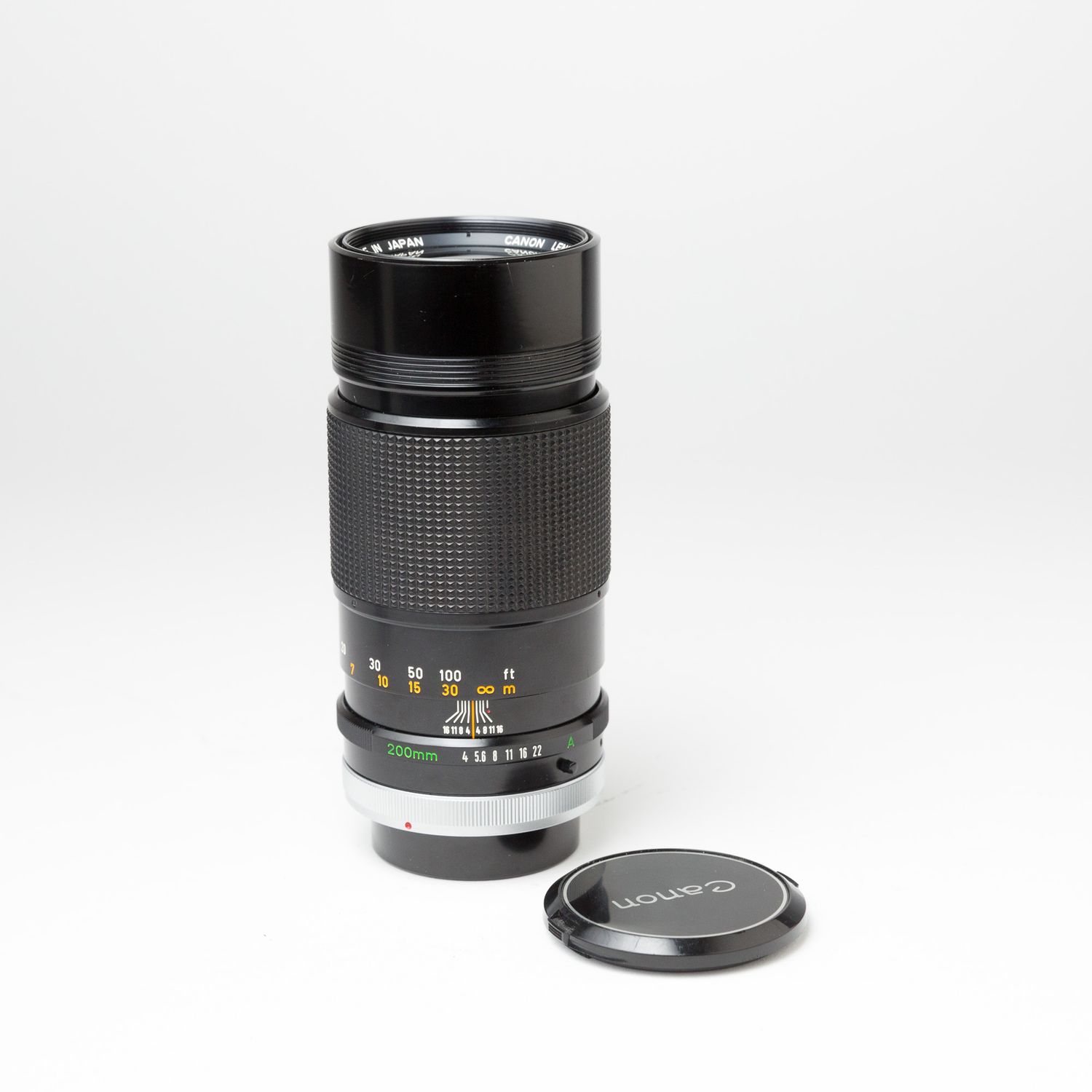 Canon FD 200mm f4 Lens