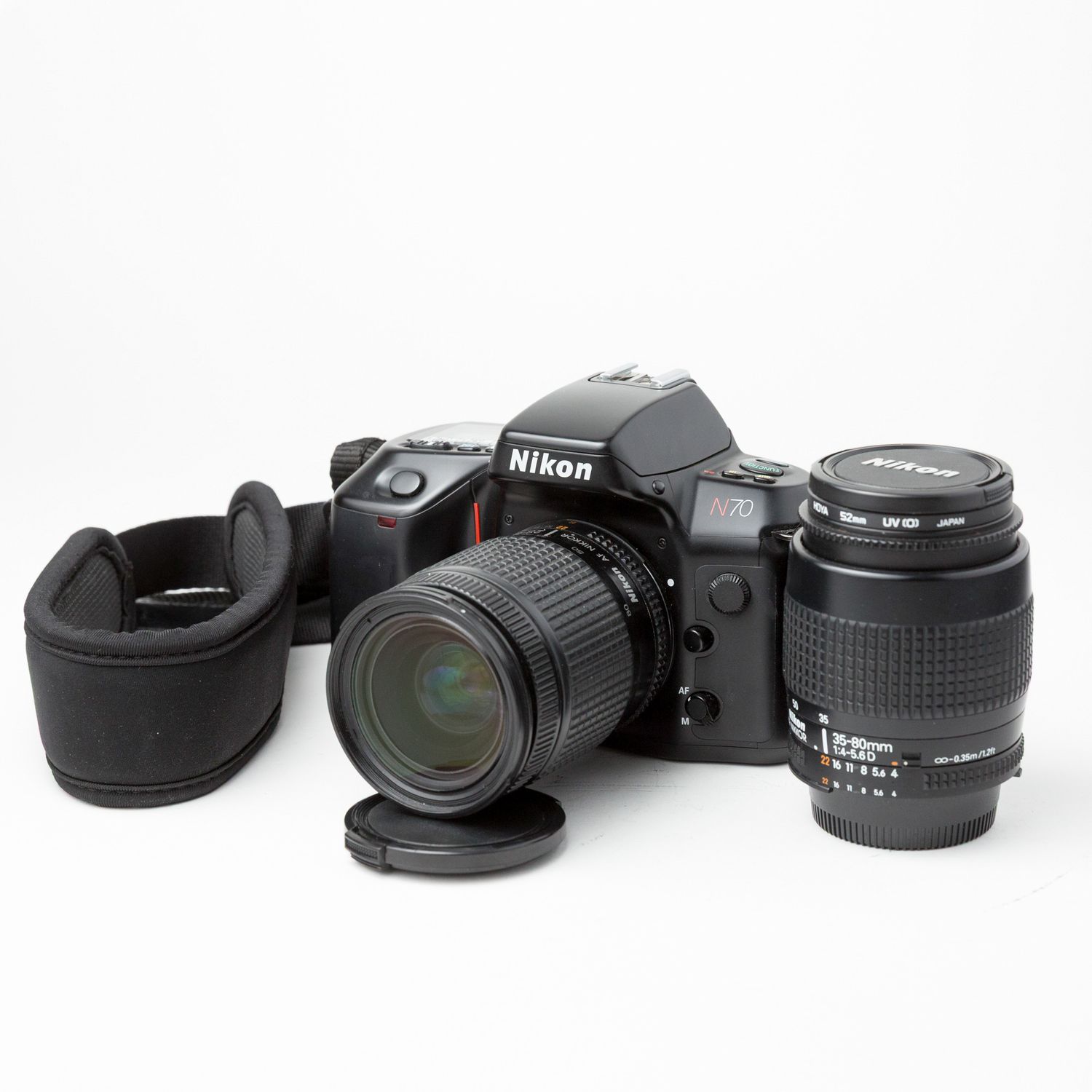 Nikon N70 w/ 28-80mm, and 35-80mm lenses
