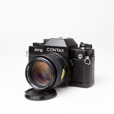Contax RTS with Yashica 55mm f1.2 lens!